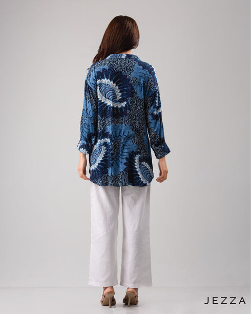 Printed Button-Down Shirt 62345